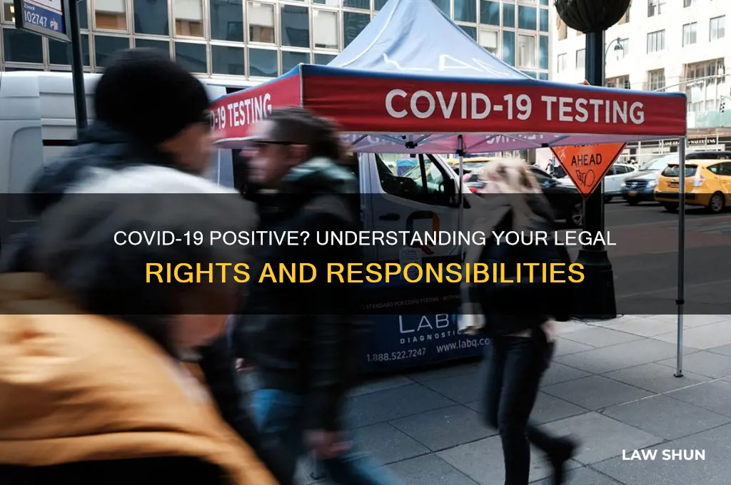 what is the law if you test positive for covid