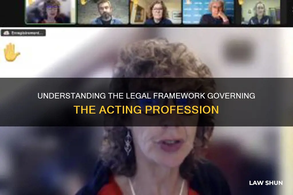 what is the law in acting
