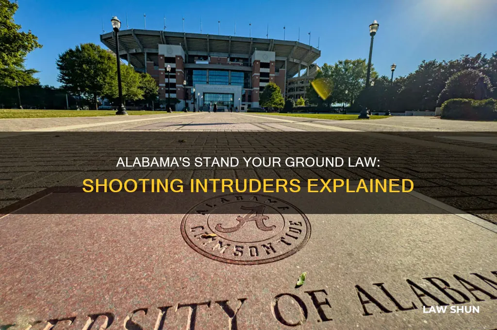 what is the law in alabama on shooting an intruder