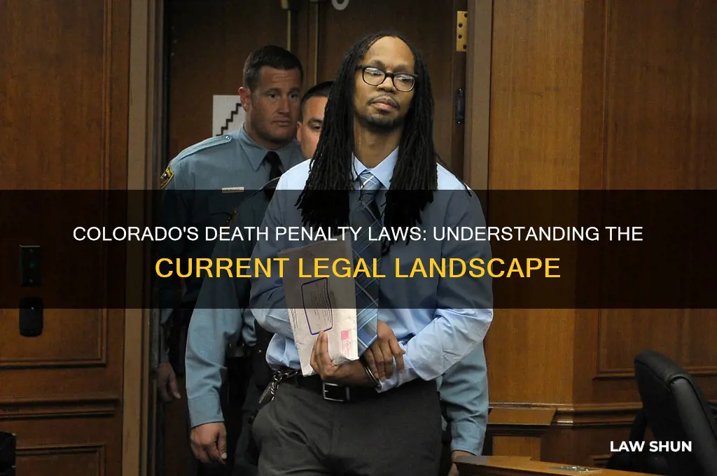 what is the law in colorado for the death penalty