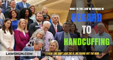 Georgia Handcuffing Laws: Understanding Legal Use and Restrictions
