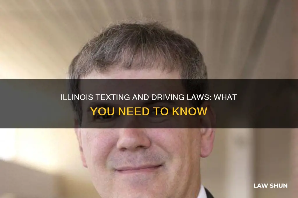 what is the law in illinois regarding texting and driving