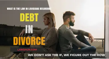 Louisiana Divorce and Debt: Understanding Legal Responsibilities and Division