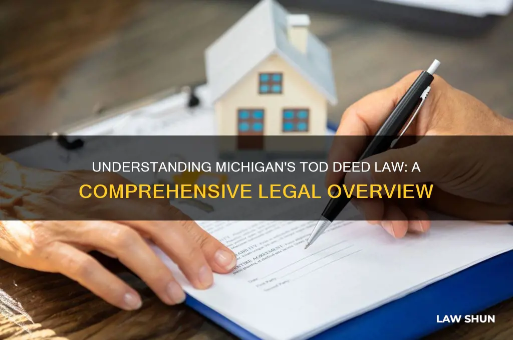 what is the law in michigan about tod deed