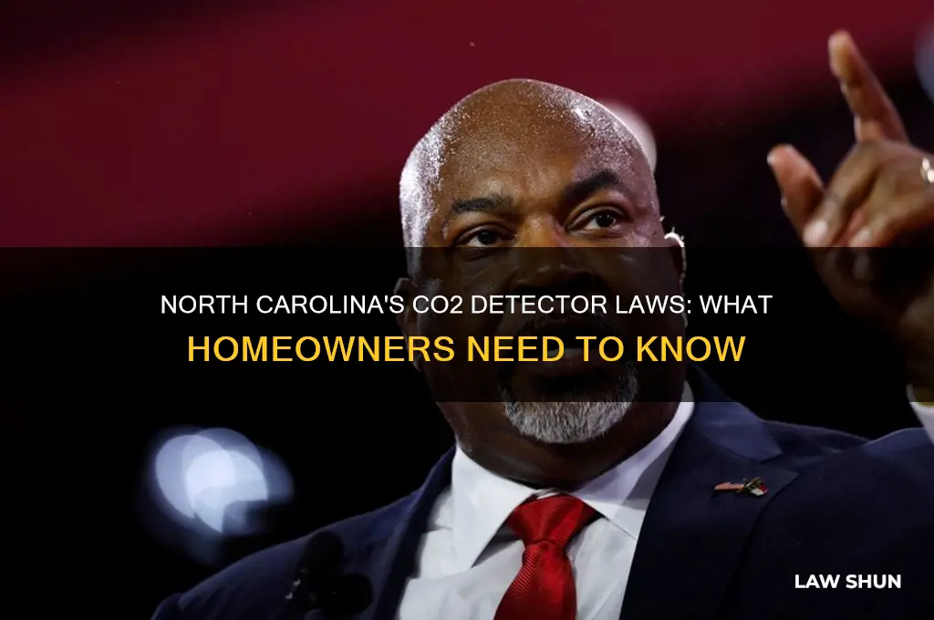 what is the law in north carolina for co2 dettectors