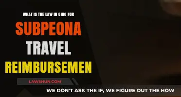 Ohio Subpoena Travel Reimbursement Law: What You Need to Know
