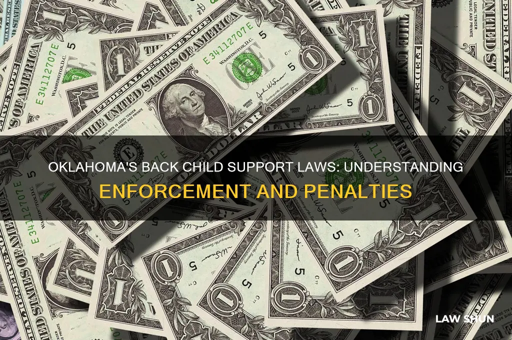 what is the law in oklahoma on back child support
