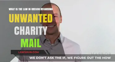 Oregon's Charity Mail Laws: How to Stop Unwanted Solicitation