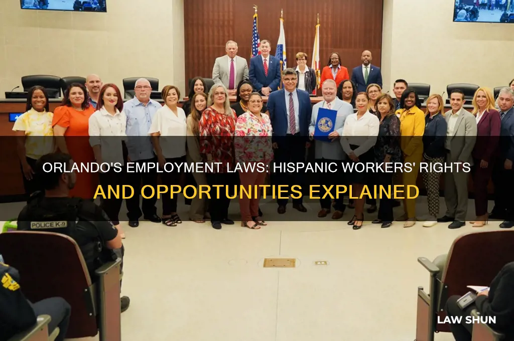 what is the law in orlando about hispanic having jobs