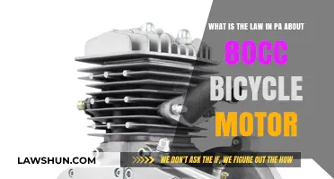 Pennsylvania's 80cc Bicycle Motor Laws: What You Need to Know