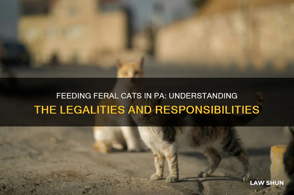 what is the law in pa for feeding feral cats