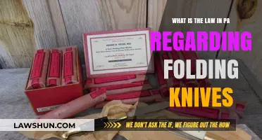 Pennsylvania Knife Laws: Understanding Folding Knife Regulations in PA