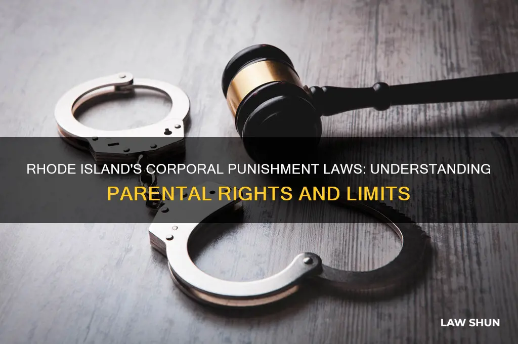 what is the law in rhode island for corporal punishment