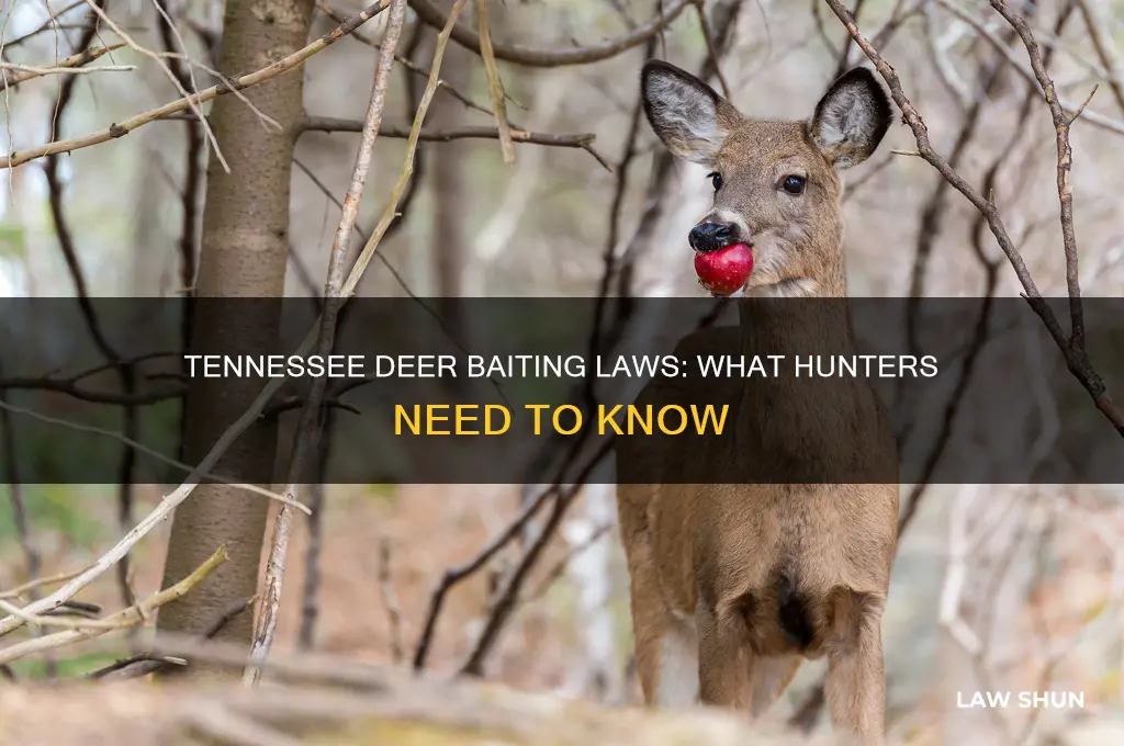 what is the law in tennessee about baiting for deer