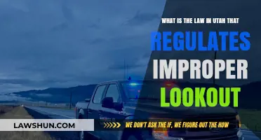 Utah's Improper Lookout Law: Understanding Regulations and Penalties