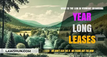Understanding Vermont's Year-Long Lease Laws: A Comprehensive Guide