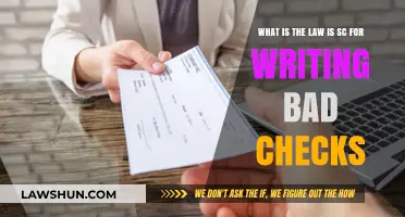 Understanding South Carolina's Legal Consequences for Writing Bad Checks