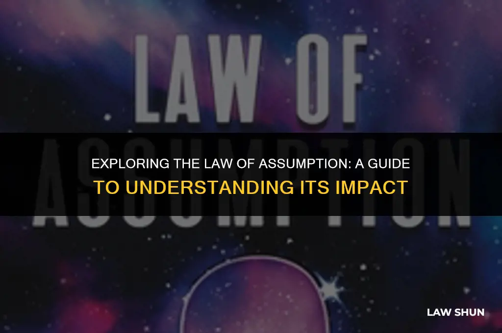 what is the law of assumption