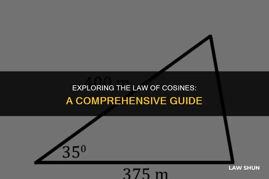 what is the law of cosine