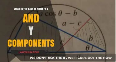 Understanding the Law of Cosines: X and Y Components Explained