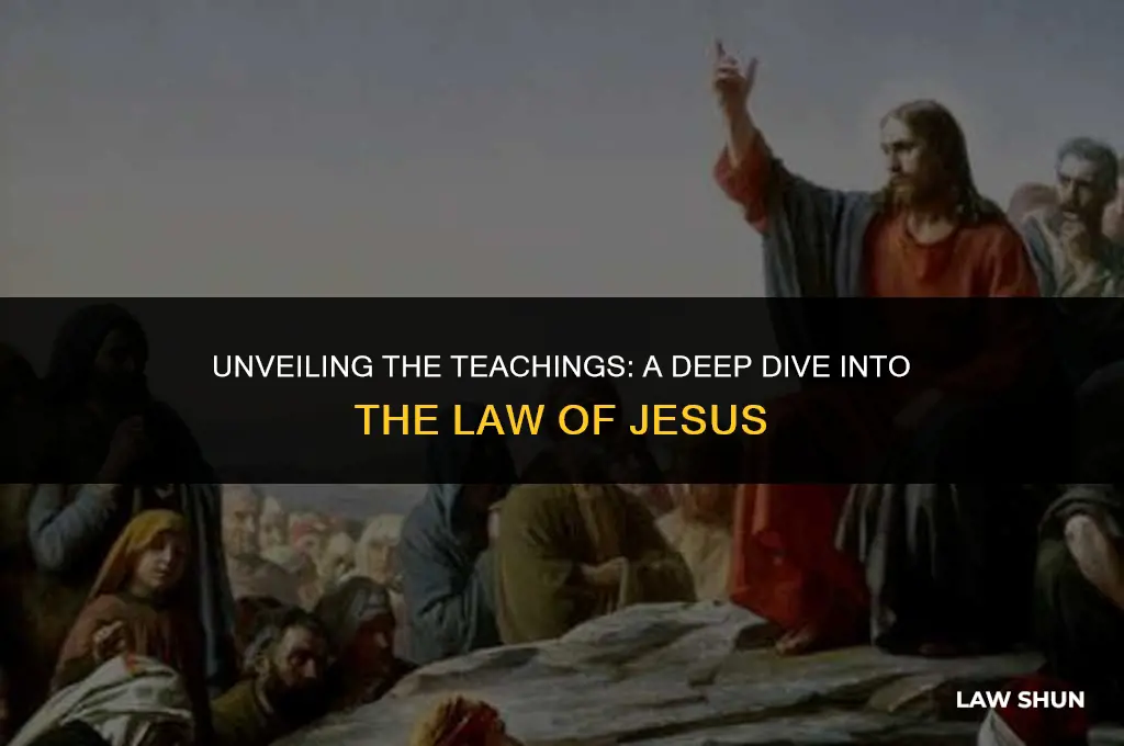 what is the law of jesus