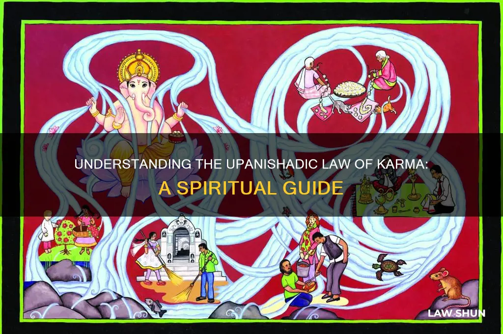 what is the law of karma taught by the upanishads