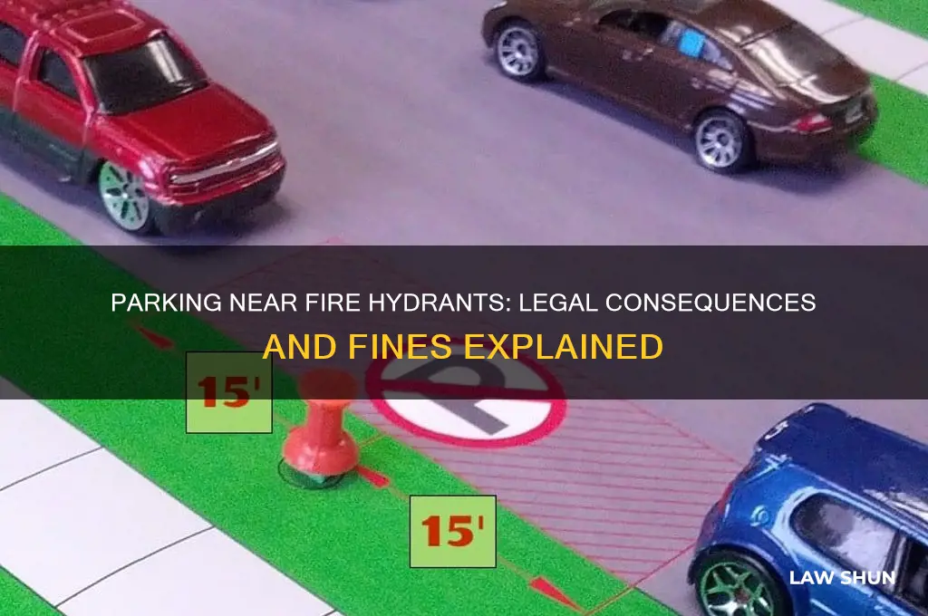 what is the law of parking next to a hydrant