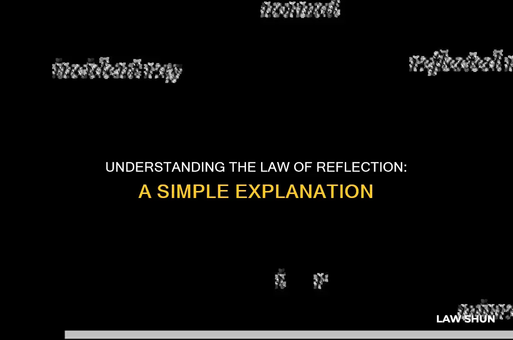 what is the law of reflection in really simple terms