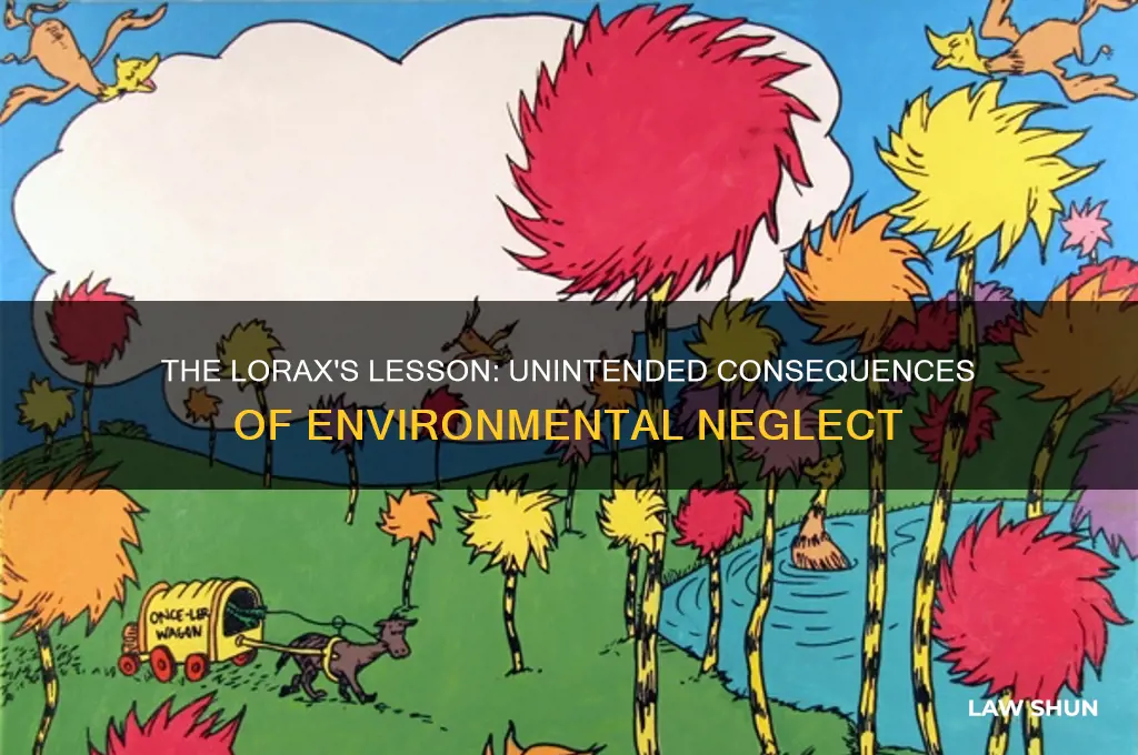 what is the law of unintended consequences in the lorax