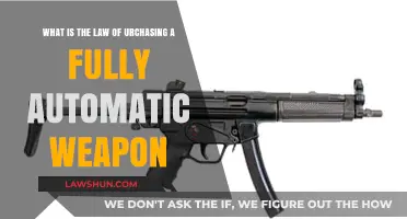 Understanding Legal Requirements for Buying Fully Automatic Weapons