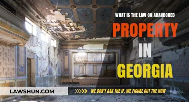 Georgia's Abandoned Property Laws: Understanding Your Rights and Responsibilities