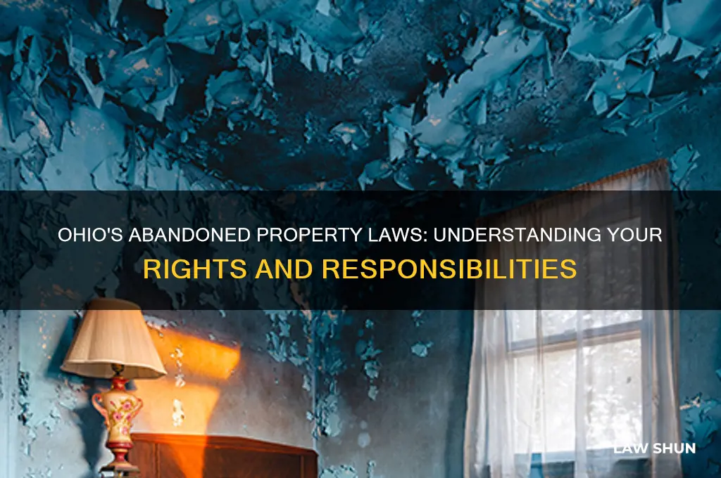what is the law on abandoned property in ohio