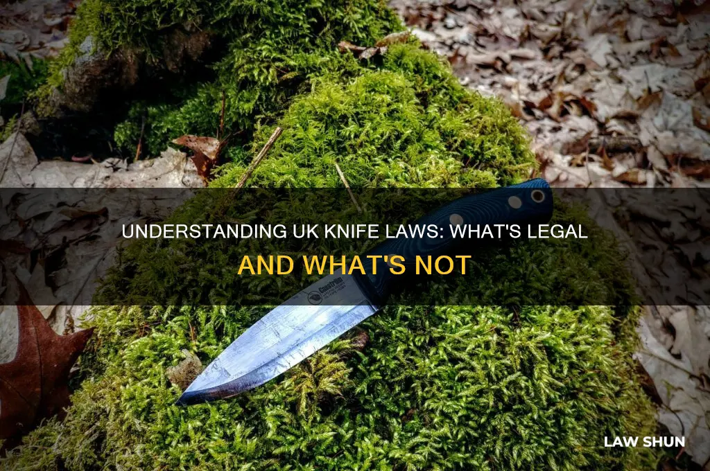 what is the law on carrying knives