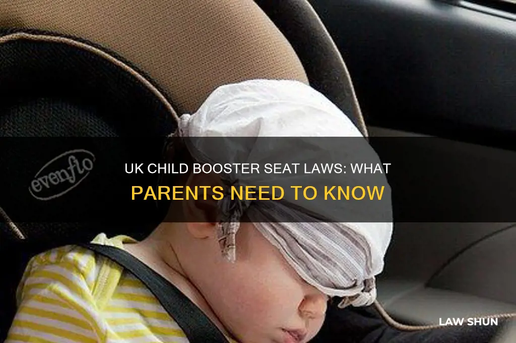 what is the law on child booster seats uk