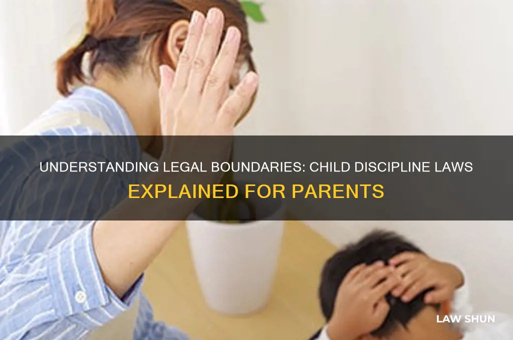 what is the law on child discipline