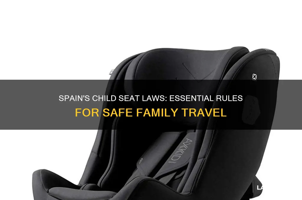 what is the law on child seats in spain