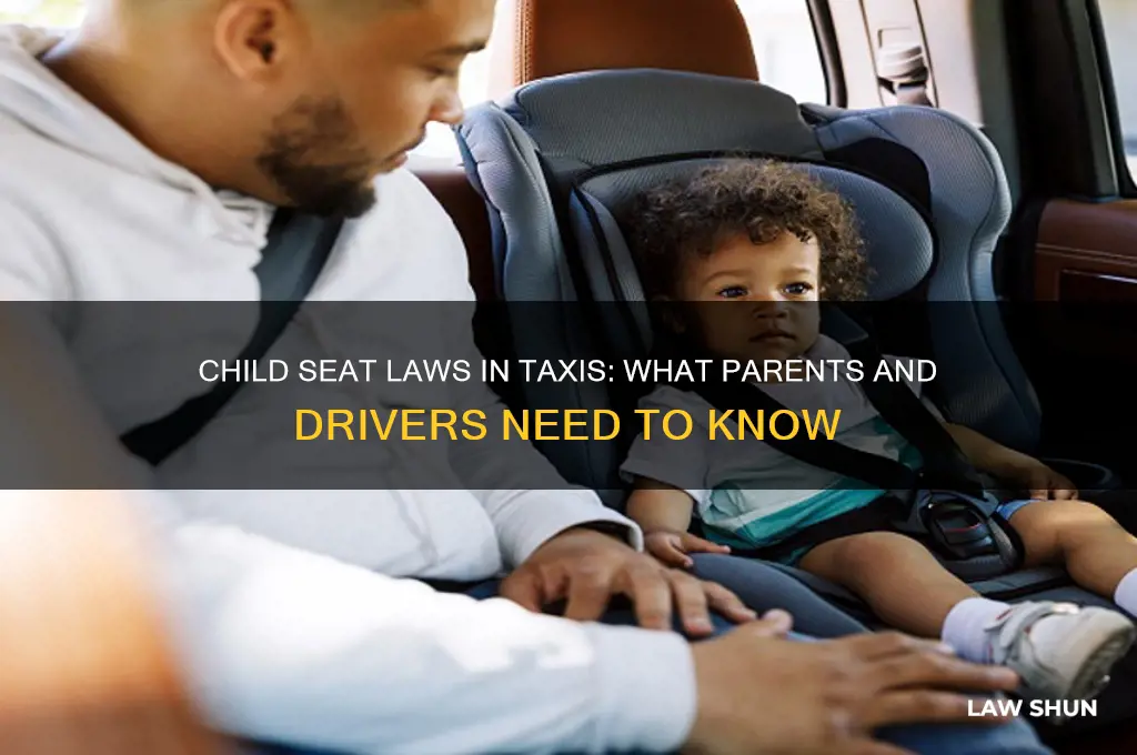 what is the law on child seats in taxis