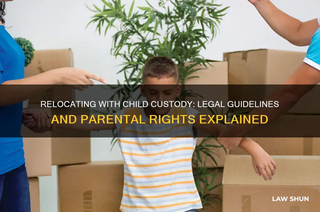 what is the law on moving with child cudsoty