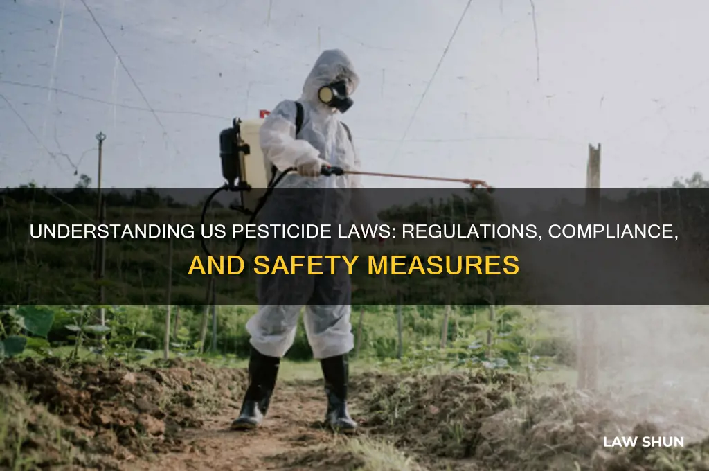what is the law on pesticides in the united staes