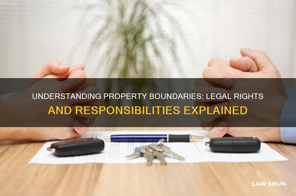 what is the law on property boundaries