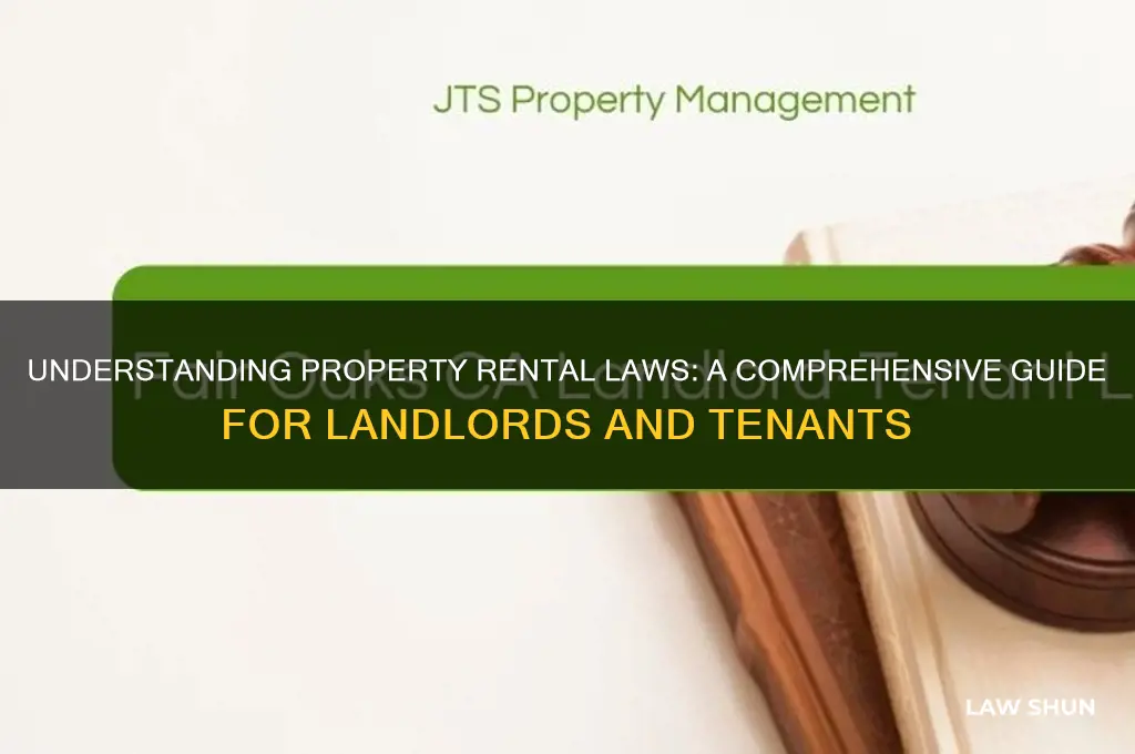 what is the law on renting property