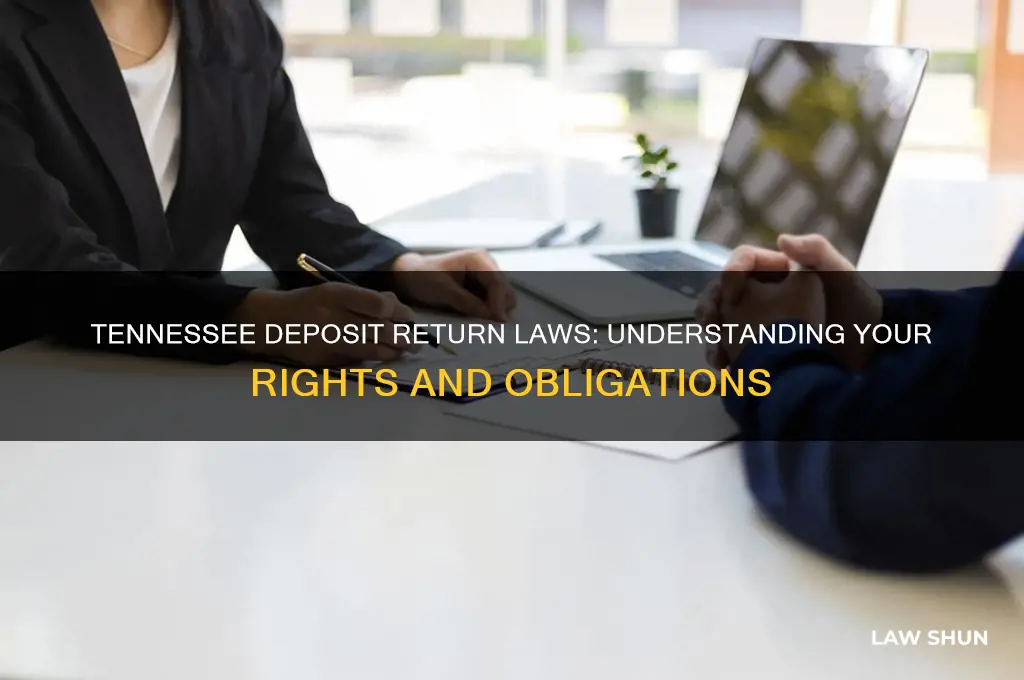 what is the law on return of deposit in tennessee