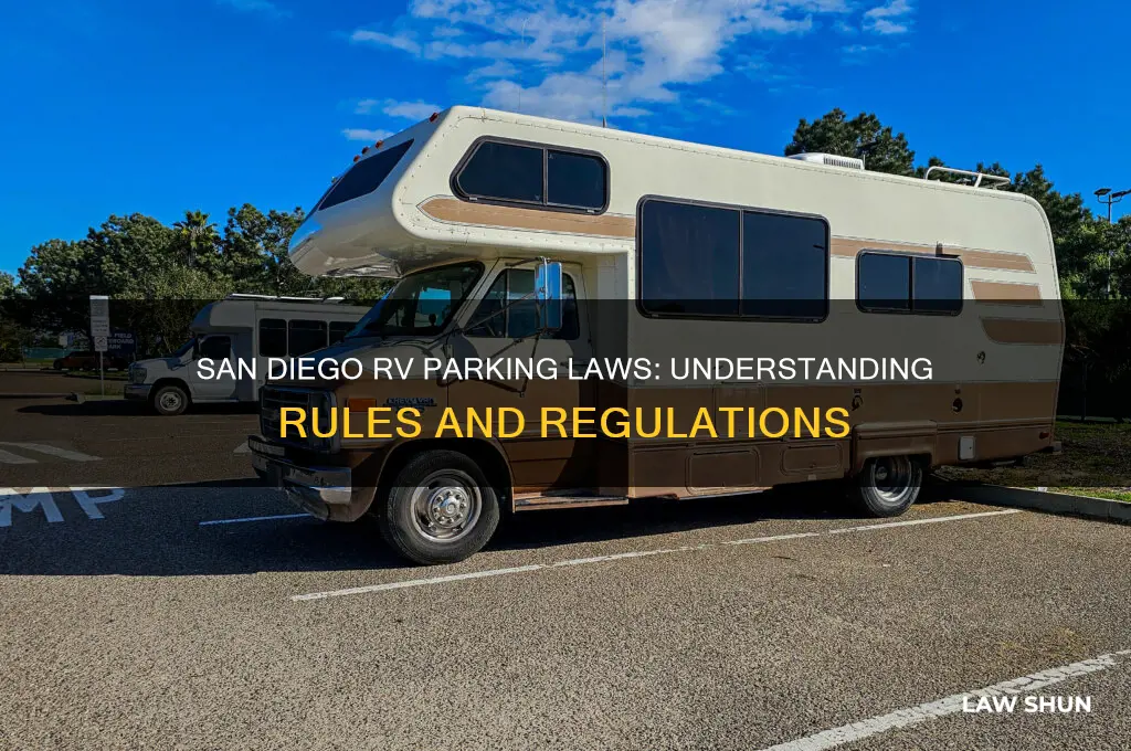 what is the law on rv parking in san diego