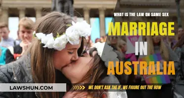 Understanding Australia's Same-Sex Marriage Law: Rights, Recognition, and Equality