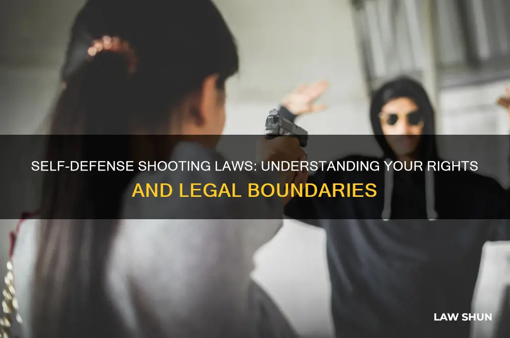 what is the law on shooting someone in self defense
