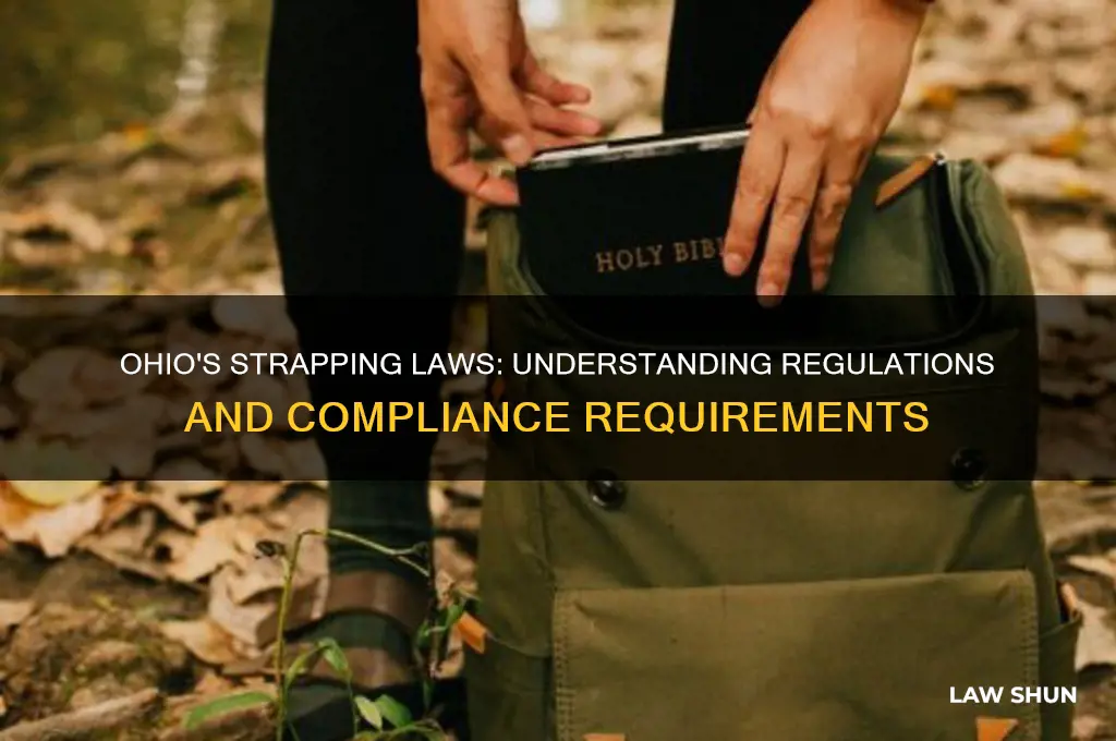 what is the law on strapping laws in ohio