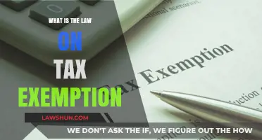 Understanding Tax Exemption Laws