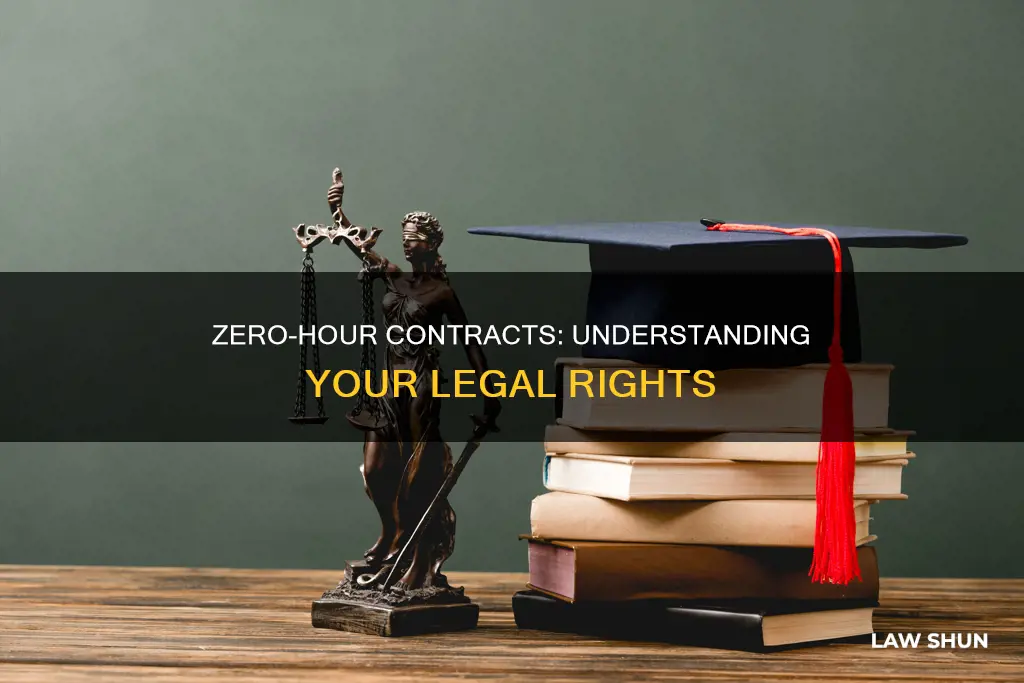 what is the law on zero hour contracts