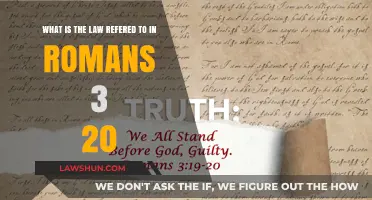 Romans 3:20 Explained: Understanding the Law's Role in Salvation