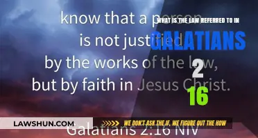 Understanding Galatians 2:16: The Law of Faith Explained